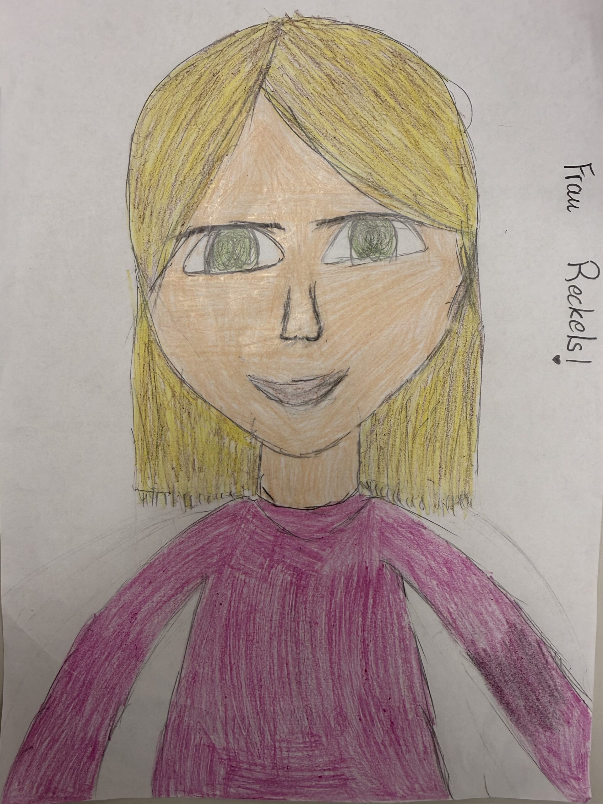 Schülerbild Frau Reckels