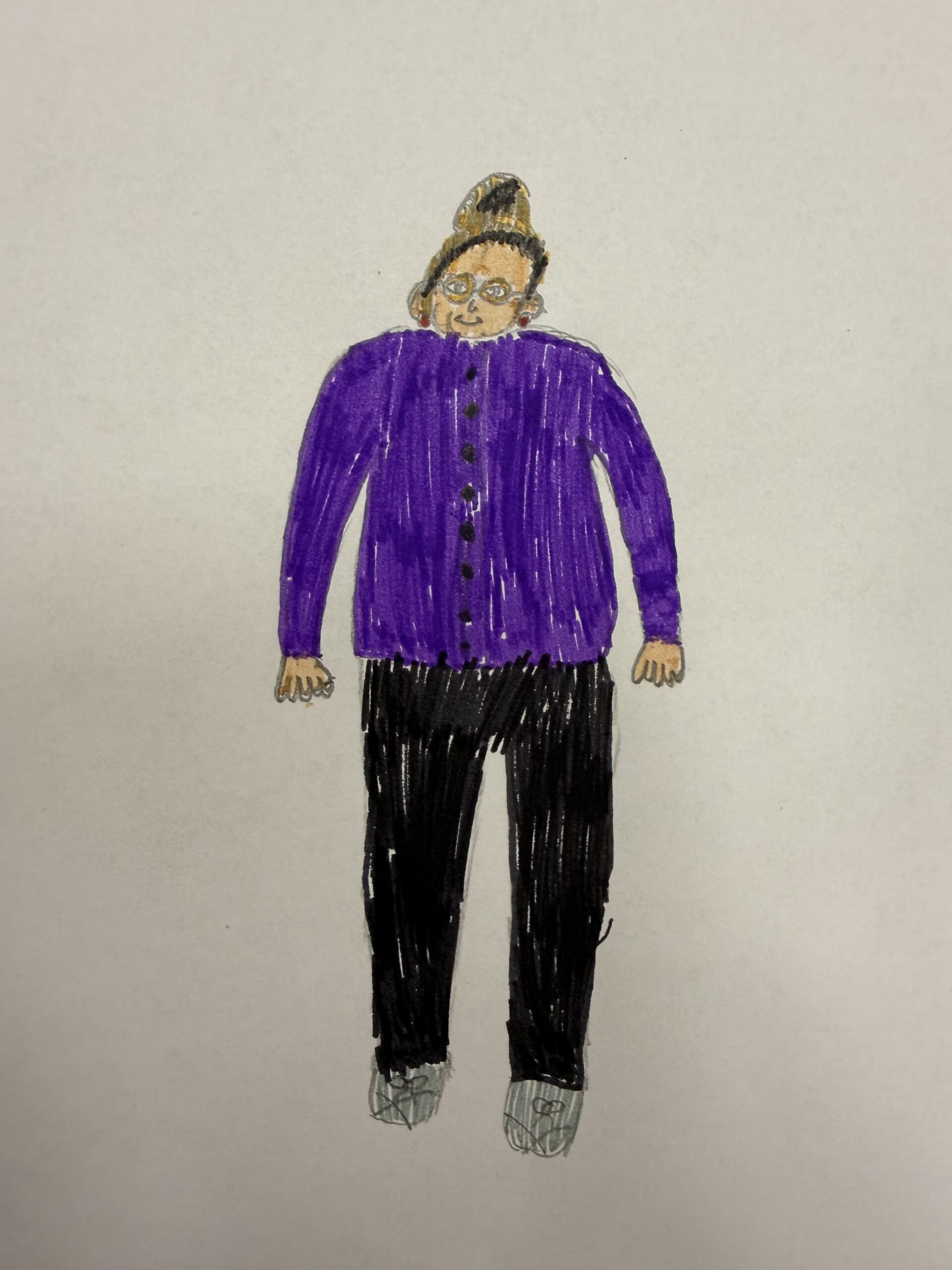 Schülerbild Frau Gebbe